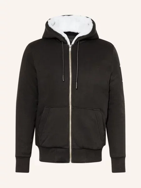 Moose Knuckles Bluza Rozpinana Bunny schwarz