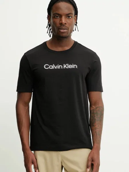 Kratka majica Calvin Klein Performance črna