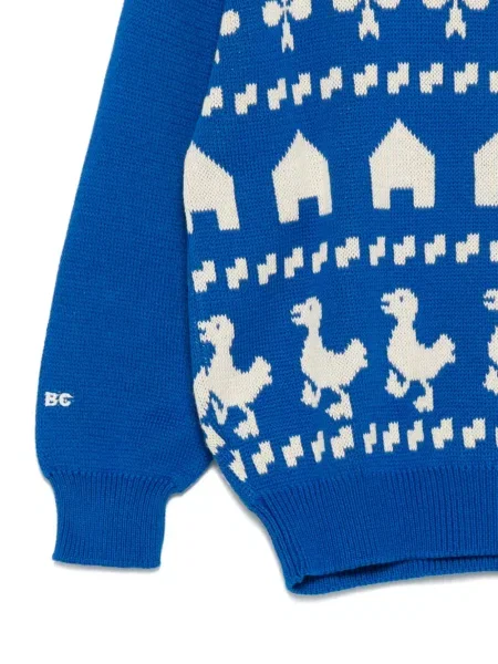Sweter dziecięcy Bobo Choses niebieski