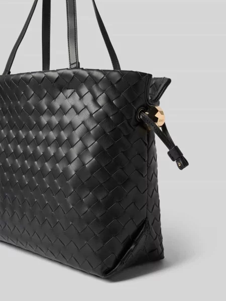 Torba na ramię z imitacji skóry model ‘Pochette’ Liu Jo White czarna