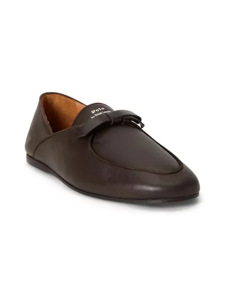 Polo Ralph Lauren loafersy skórzane Pl Wlabe brązowe
