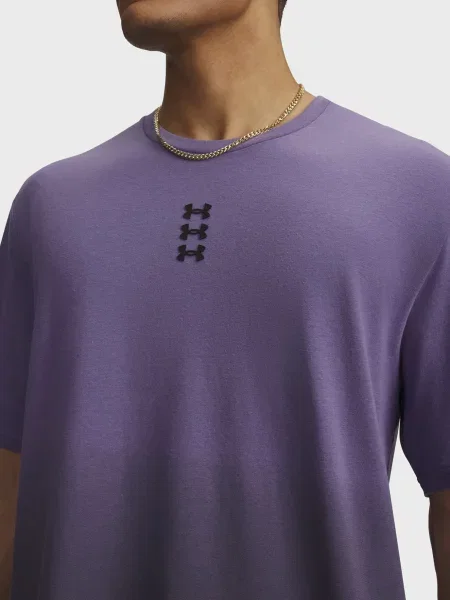 Футболка Under Armour з автографом фіолетова