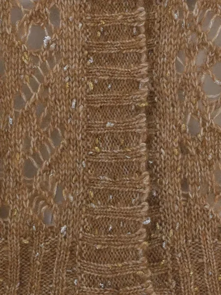 Cardigan Max Mara tricotate maro