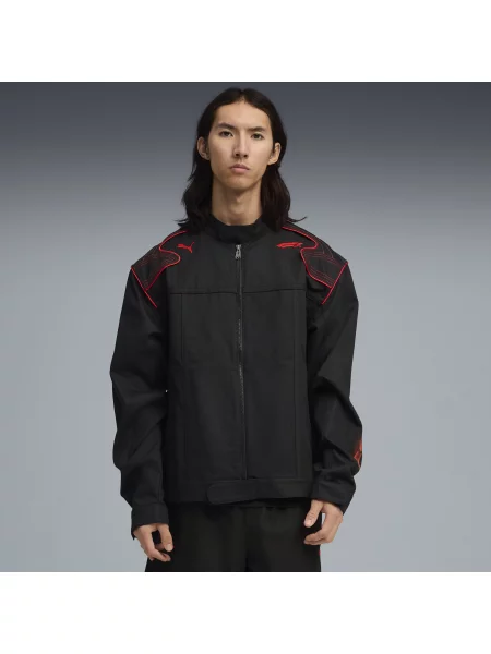 PUMA kurtka dresowa Lifestyle Racing Odzież S czarny