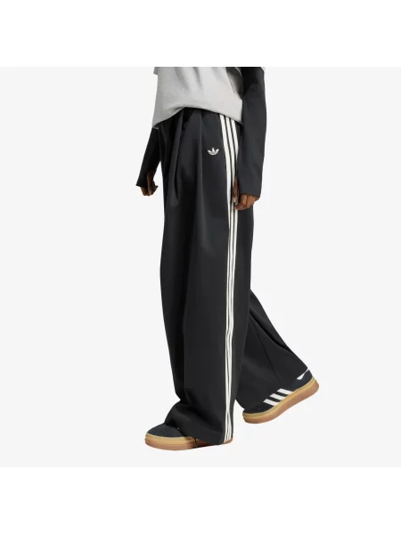 Pantaloni adidas Pleated Pant Black/ Chalk White 8 alb