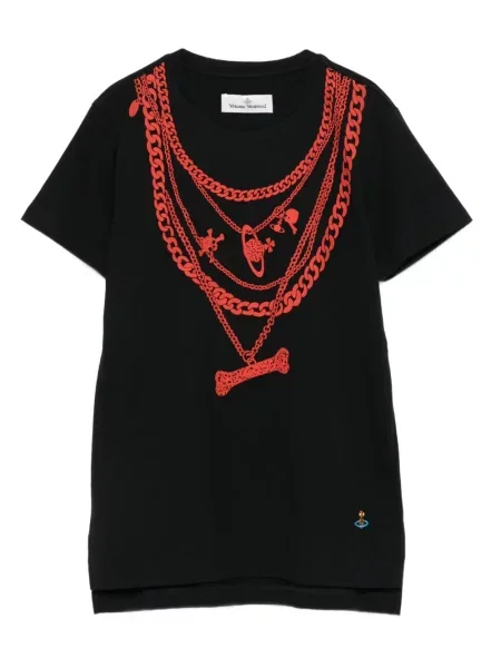 Tricou Vivienne Westwood cu imagine negru