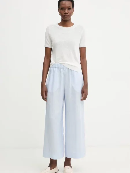 Weekend Max Mara футболка лляна PANCONE