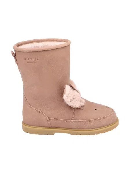 Donsje Дитячі шкіряні зимові черевики Wadudu Exclusive Boots Fluffy Bunny
