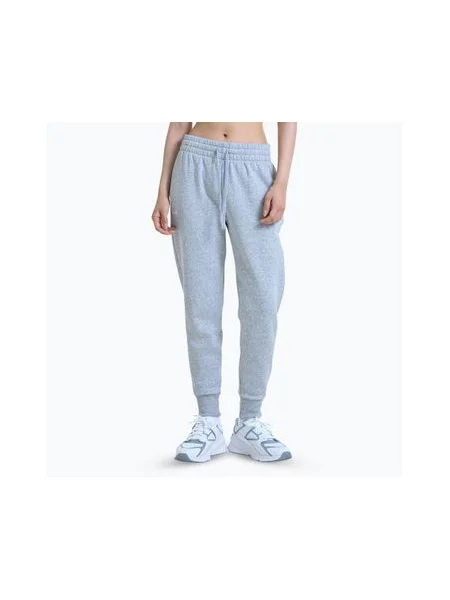 Штани Under Armour Rival Fleece Joggers mod gray light heather/white білі