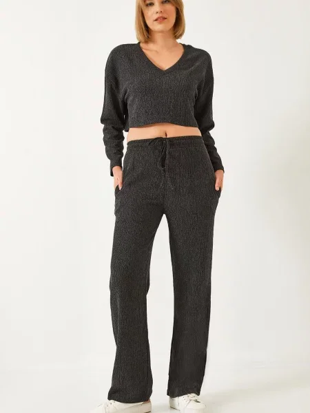 Trening Bianco Lucci gri