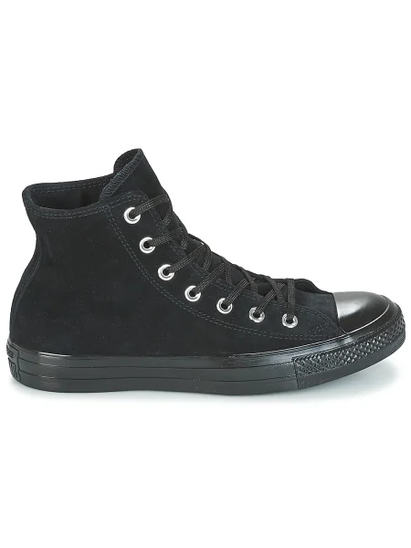 Pantofi Converse din piele de căprioară negru