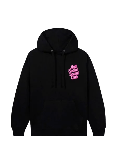 Hoodie Anti Social Social Club μαύρο