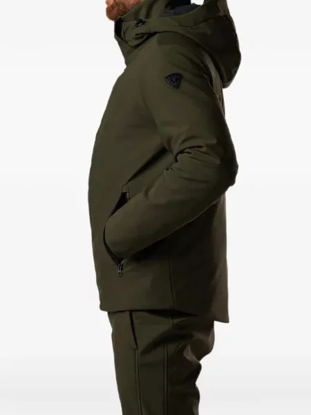 Geacă de schi Rossignol softshell verde