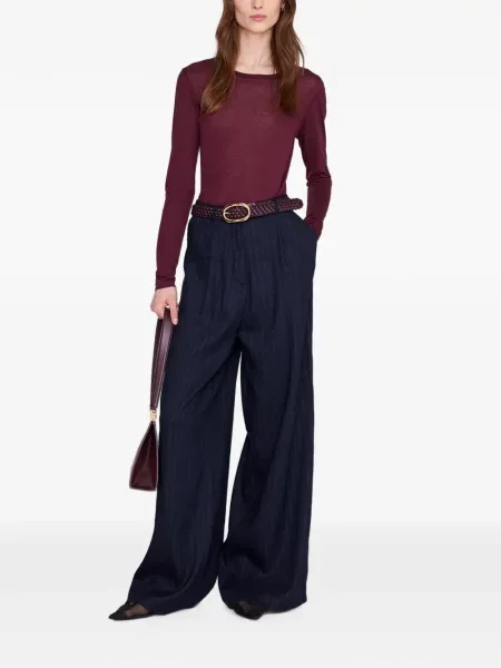 Lung tricou Anine Bing roșu