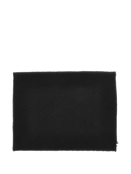 Шал Emporio Armani с ресни черно