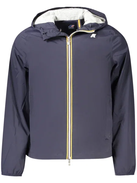 Geacă K-way din jerseu albastru