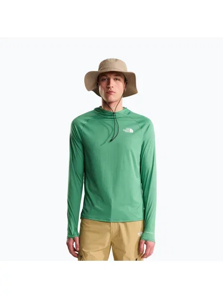 Мъжки суитшърт The North Face Sunriser Hoodie dimmed algae зелено