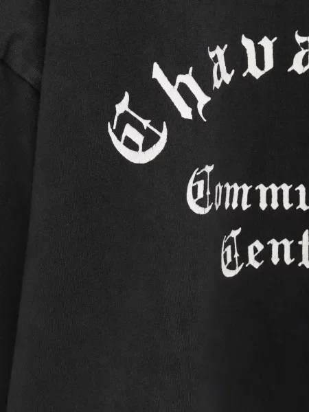 Tricou Willy Chavarria cu imagine negru