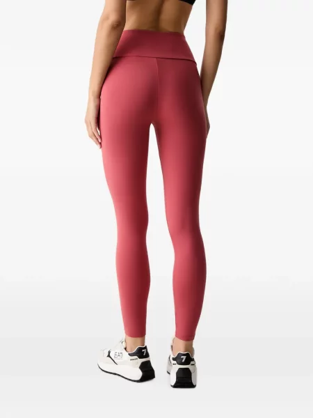 Leggings Ea7 Emporio Armani cu imagine roz