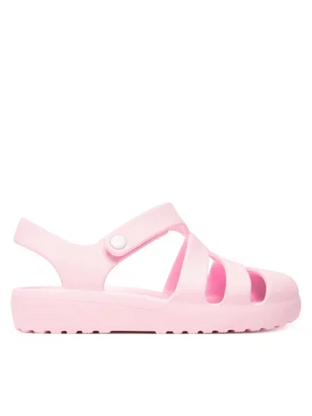 Классические босоножки Crocs розовые