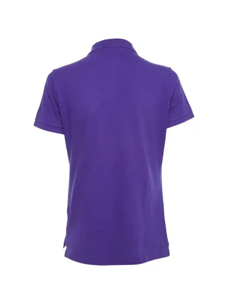 Fular Polo Ralph Lauren cu broderie violet