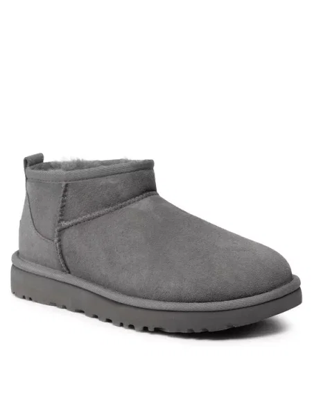 Ugg Μπότες Χιονιού W Classic Ultra Mini γκρι
