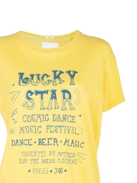 Tricou Mother cu imagine galben