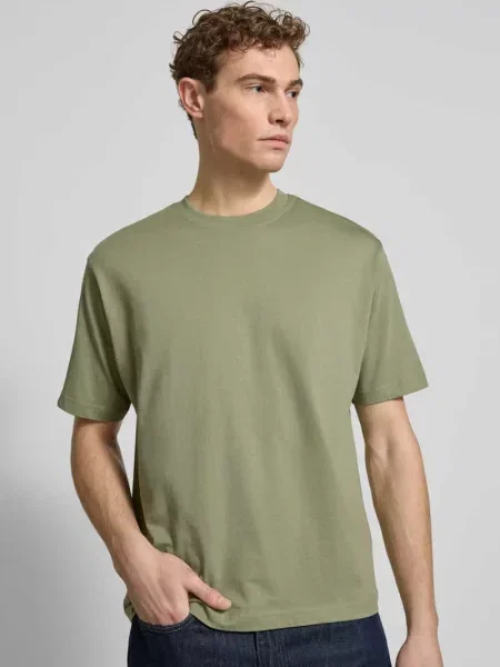 T-shirt o kroju regular fit z czystej bawełny Mcneal