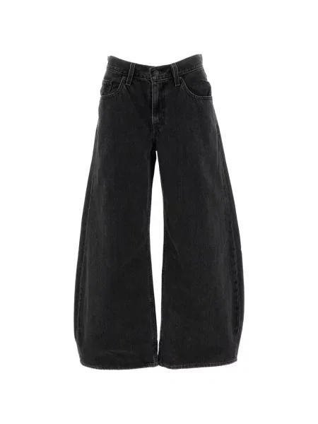 Дънки с широки крачоли Levi's® черно