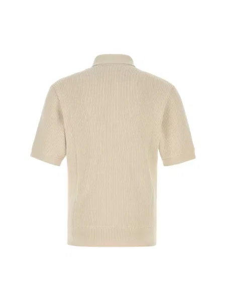 Koszulka polo Dolce And Gabbana beżowa