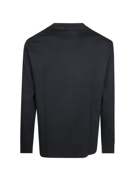 Lung tricou polo Polo Ralph Lauren cu broderie negru