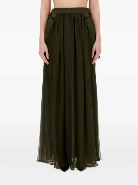 Fusta maxi Max Mara verde