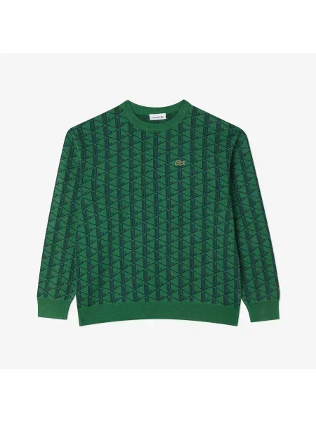 Lacoste Sweter Lacoste zielony