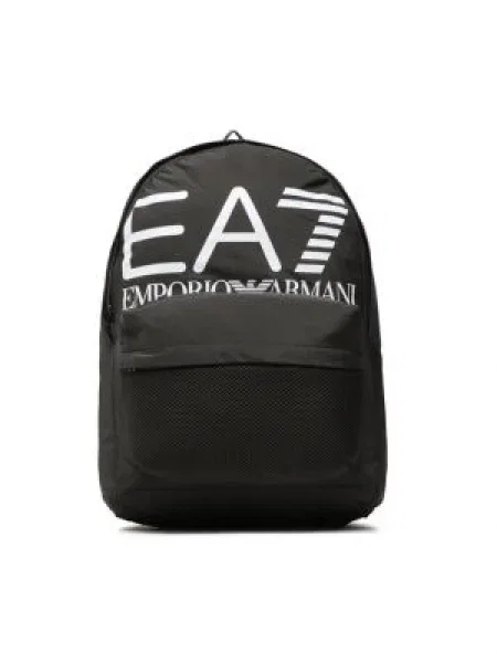 Emporio Armani Train Core Series 16 l čierno-biely mestský batoh s logom biela