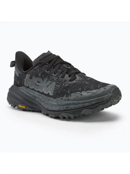 Încălțăminte de alergare pentru bărbați Hoka Speedgoat 6 GTX Wide black/outer orbit negru