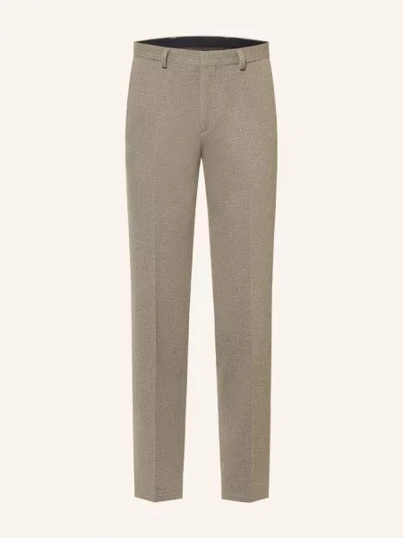 Hugo Oblekové Kalhoty Hesten Extra Slim Fit medium beige béžové