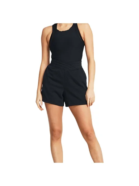 Scurt pantaloni Under Armour din material terry negru