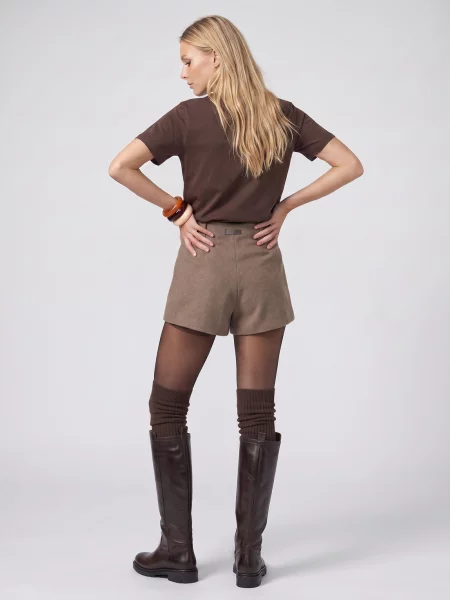 Tricou Michael Michael Kors clasic maro
