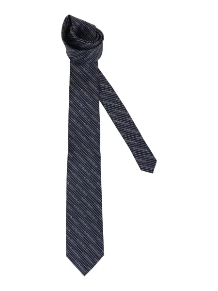 Hodvábna kravata Michael Kors modrá