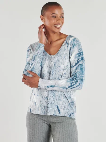 Pulover Desigual albastru
