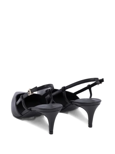 Pantofi cu toc Sergio Levantesi slingback negru