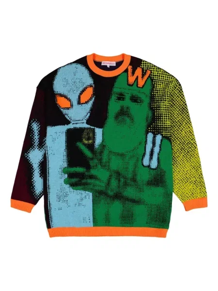 Pulover Walter Van Beirendonck verde