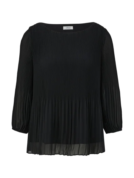 S.Oliver BLACK LABEL Bluză negru