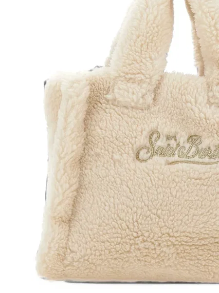 Torba Mc2 Saint Barth typu teddy biała