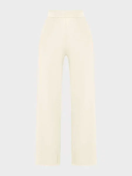 Повсякденні штани PRPY віскоза/нейлон бежевий