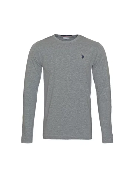 U.S. POLO ASSN. Tricou bleumarin gri