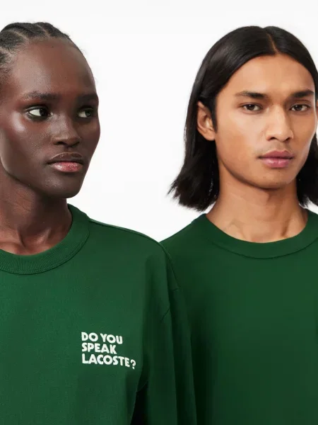 Футболка Lacoste зеленая