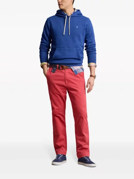 Prugasta polo majica Polo Ralph Lauren puplin s printom zelena
