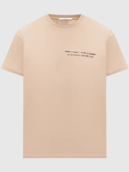 Футболка з принтом Givenchy бежева