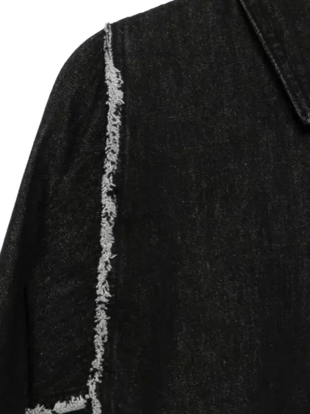 Риза Songzio бродирана черно